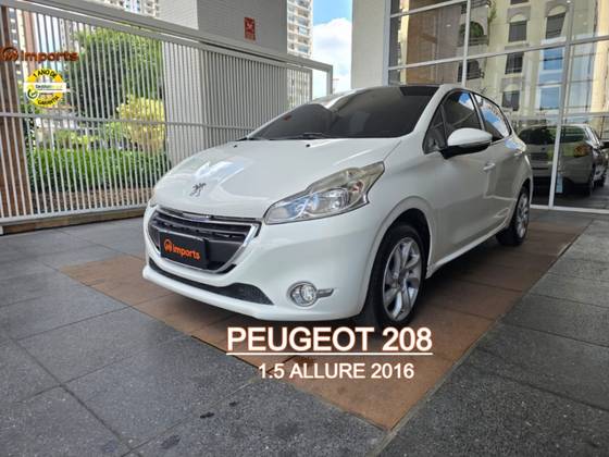 PEUGEOT 208 1.5 ALLURE 8V FLEX 4P MANUAL